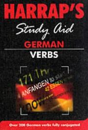 Harrap's study aid German verbs