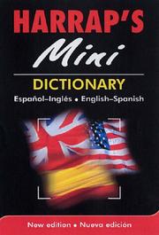 Harrap's mini dictionary : español-inglés/English-Spanish