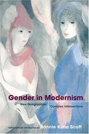 Cover of: Gender in Modernism: New Geographies, Complex Intersections