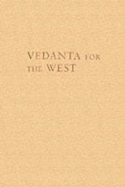 Vedanta for the West by Carl T. Jackson