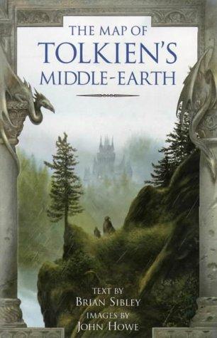 Map Of Middle Earth Tolkien. THE MAP OF TOLKIEN#39;S MIDDLE-EARTH by Brian Sibley