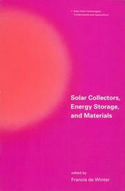 Solar collectors, energy storage, and materials