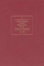 Cover of: Proceedings of a Symposium on Large-Scale Digital Calculating Machinery by Harvard University. Computation Laboratory