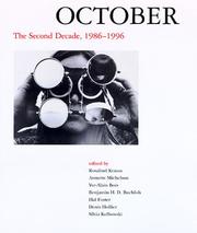 Cover of: October: The Second Decade, 1986-1996 (October Books)