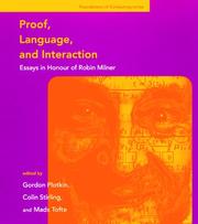 Proof, language, and interaction : essays in honour of Robin Milner