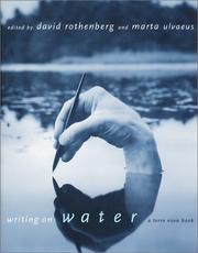 Cover of: Writing on Water (Terra Nova Books)