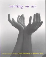 Cover of: Writing on air