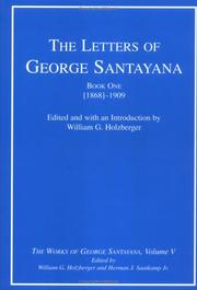 Correspondence by George Santayana
