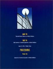 Cover of: AAAI-96: Proceedings of the 13th National Conference on Artificial Intelligence