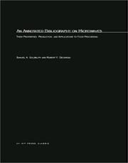 Cover of: Annotated Bilbiography On Microwaves: Their Properties, Production & Applications To Food...