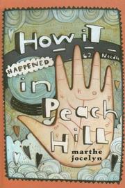 Cover of: How it Happened in Peach Hill