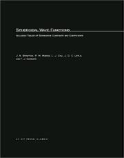 Spheroidal wave functions : including tables of separation constants and coefficients