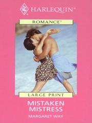 Cover of: Mistaken Mistress by Margaret Way
