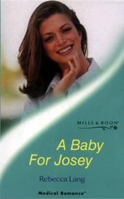Cover of: A Baby for Josey