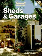 Cover of: Sheds & garages by Sunset Books