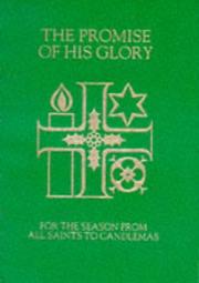 Cover of: The promise of his glory by Church of England