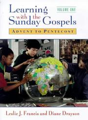 Learning with the Sunday gospels. Part 1, Advent to Pentecost