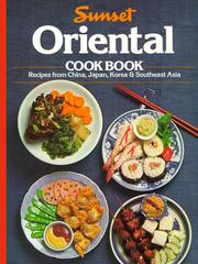 Cover of: Sunset Oriental cook book