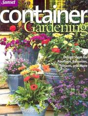 Cover of: Container gardening by Vicki Webster