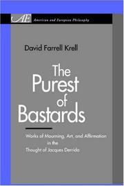 Cover of: Purest of Bastards | David Farrell Krell
