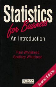 Cover of: Statistics for Business