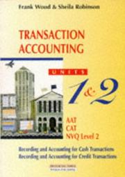 Transaction accounting : for NVQ level 2 units 1 and 2