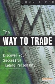 The way to trade : discover your successful trading personality