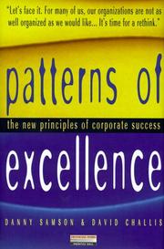 Patterns of excellence : the new principles of corporate success