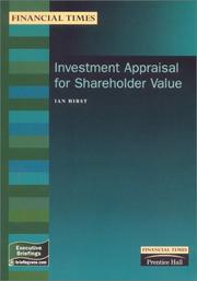 Investment appraisal for shareholder value