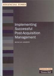 Implementing successful post-acquisition management
