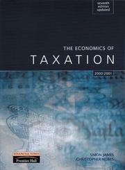 The economics of taxation : principles, policy, and practice