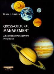 Cross-cultural management : a knowledge management perspective