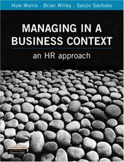 Managing in a business context : an HR approach