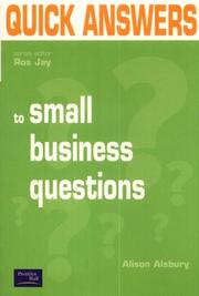 Quick answers to small business questions