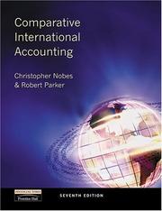 Cover of: Comparative International Accounting (7th Edition)