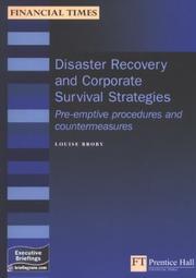 Disaster recovery and corporate survival strategies : pre-emptive procedures and countermeasures