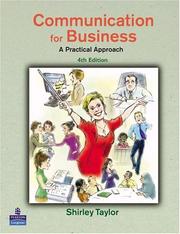 Cover of: Communications for Business by Shirley Taylor