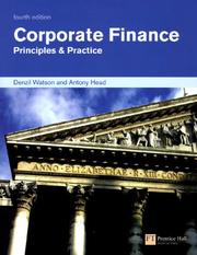 Corporate finance : principles & practice