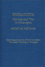Cover of: Brigadista: Harvest and War in Nicaragua