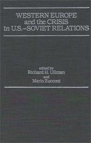 Cover of: Western Europe and the crisis in U.S.-Soviet relations