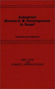 Industrial research & development in Israel : patterns and portents