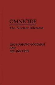 Cover of: Omnicide: the nuclear dilemma