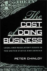 The cost of doing business : legal and regulatory issues in the United States and abroad