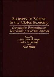 Cover of: Recovery or Relapse in the Global Economy by 