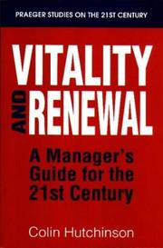 Vitality and renewal : a manager's guide for the 21st century