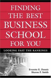 Finding the best business school for you : looking past the rankings