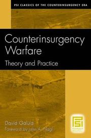 Cover of: PSI Classic in Counterinsurgency (PSI Classics of the Counterinsurgency Era)