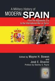 Cover of: A military history of modern Spain