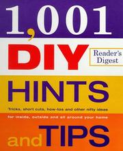 Cover of: 1001 DIY Hints and Tips (Diy)
