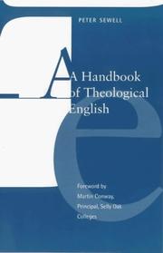 A handbook of theological English